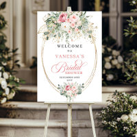 Elegante Rosa Rosen Goldene Hochzeitstags-Party Be