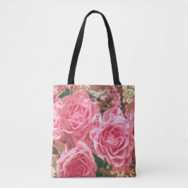 Elegante rosa Rosen Taschen-der Tasche in der