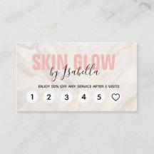 Elegante Rosa Seidenlippe Treueppenkarten