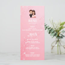 Elegante Rosa Sparkle Wedding