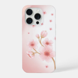 Elegante rosa Telefonwallet iPhone 15 Pro Hülle