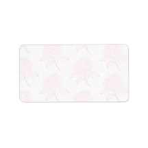 Elegante rosa und elfenbeinfarbene botanische Gart