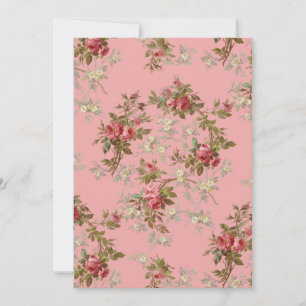 Elegante rosa und gelbe Rosen auf rosa Hintergrund Mitteilungskarte