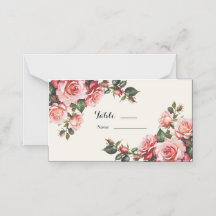 Elegante Rosa und rote Rosen Hochzeit mit Blumenbe