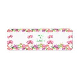 Elegante rosa Wasserfarbe-Lotos-Blumenmuster
