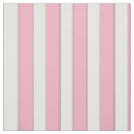 Elegante rosa, weiße und silberne Streifen Stoff