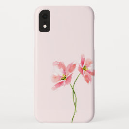 Elegante, rosafarbene, rosafarbene Blume Case-Mate iPhone Hülle