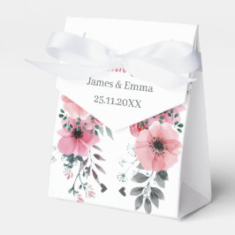 Elegante Rose Blume Custom Wedding Geschenkschachtel