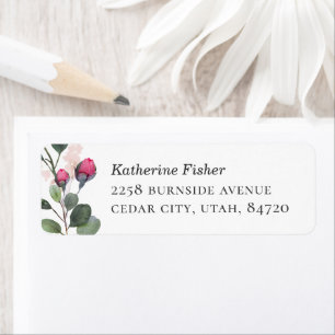 Elegante Rose   Botanische Hochzeitsadresse