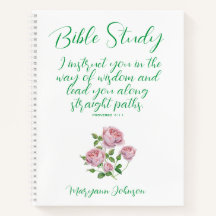 Elegante Rose Christlich Bibelstudie