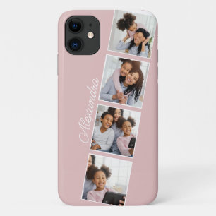 Elegante Rose Foto Collage Case-Mate iPhone Fall Hülle