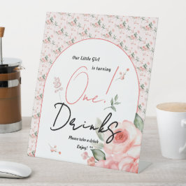 Elegante Rose Girl Sockelschild