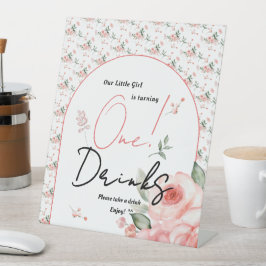 Elegante Rose Girl Sockelschild