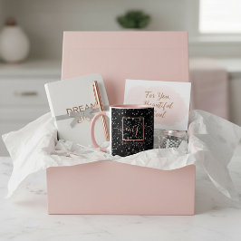 Elegante Rose Gold auf schwarzer Tasse