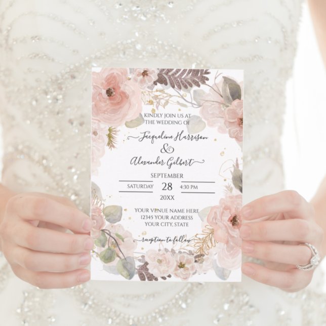 Elegante Rose Gold Eukalyptus Leaf Grüne (Von Creator hochgeladen)