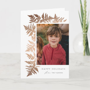 Elegante Rose Gold Garland 2 Foto Weihnachten