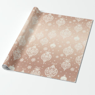 Elegante Rose Gold Geschenkpapier