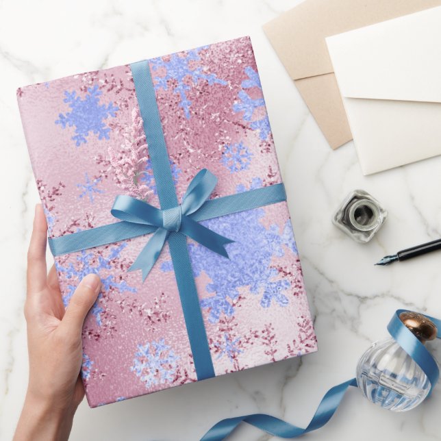 Elegante Rose Gold Geschenkpapier (Schenken)