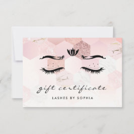 Elegante Rose Gold Lashes