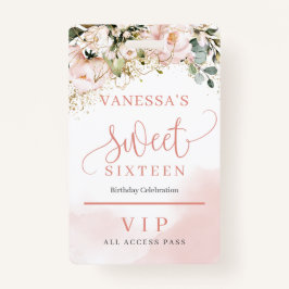 Elegante Rose Goldblütengold Eukalyptus-Gold sechz Ausweis