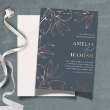 Elegante Rose Hochzeit mit Blumen und Gold