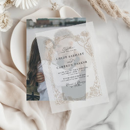 Elegante Rose Kalligrafie