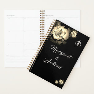 Elegante Rose Katholische Hochzeit Planer