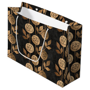 Elegante Rose Locarno Große Geschenktüte