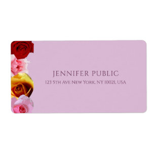 Elegante Rose Modernes Design