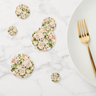Elegante Rose Romance Wedding Konfetti
