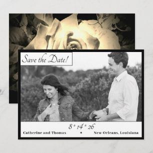 Elegante Rose Save the Date