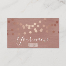 Elegante Rose Visitenkarte