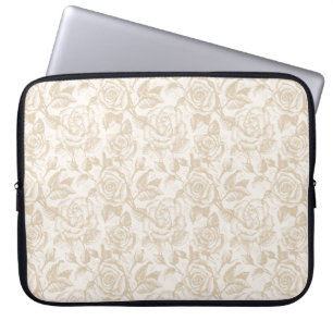 Elegante Rosen Laptopschutzhülle