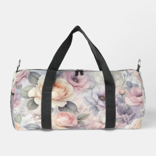 Elegante Rosenblüten Duffle Bag