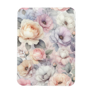 Elegante Rosenblüten Magnet