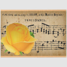 Elegante Rosenvintage-Blumen-Seidenpapier