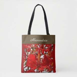 Elegante Rote Flora Moderne Persönliche Gestaltung