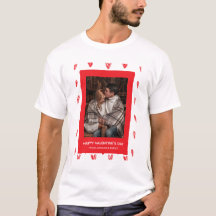 Elegante rote Herzen Frohen Valentinstag 1 Foto