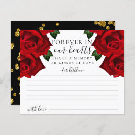 Elegante rote türkische Rose mit einer Speicherkar