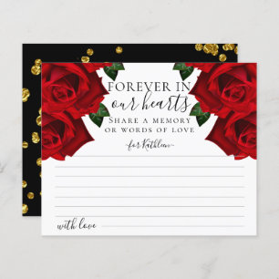 Elegante rote türkische Rose mit einer Speicherkar