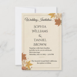 Elegante RSVP Card - Olive Green Wedding Suite 202 Karte
