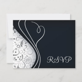 Elegante RSVP-Karten Einladung