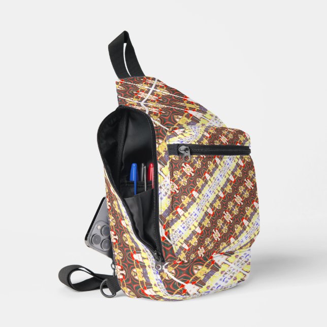 Elegante Rucksäcke und Sling-Taschen. Niedliche Ki (Offen)