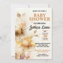 Elegante rustikale Blütendusche