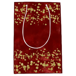 Elegante rustikale Bohemische Tasche Mittlere Geschenktüte