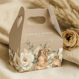 Elegante Rustikale Boho-Hochzeitsgeschenkboxen Geschenkschachtel