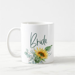 Elegante Rustikale Braut Eukalyptus Wedding Kaffeetasse