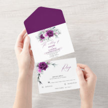 Elegante rustikale Lila Blush Geometrische Hochzei