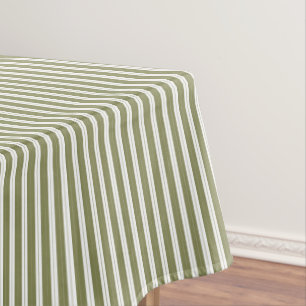 Elegante Rustikale Olivenbäume Grüne Französische  Tischdecke