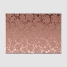 Elegante Rustikales Highlights Terracotta auf dem  Seidenpapier